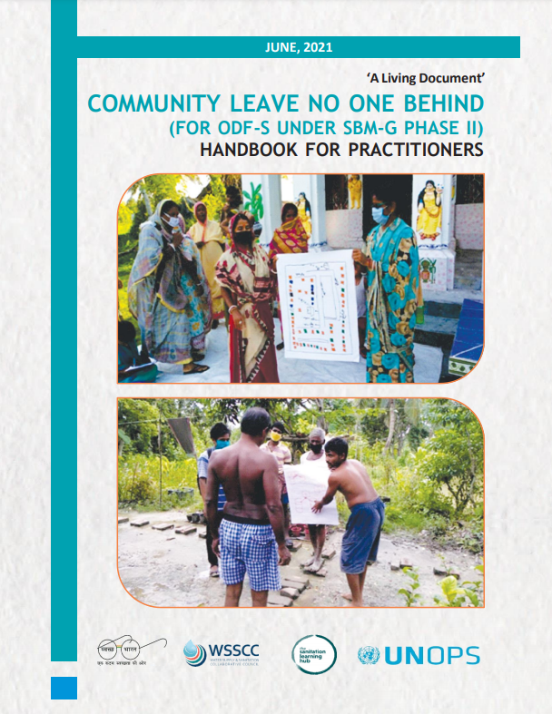 Cover page of Community Leave No One Behind Handbook